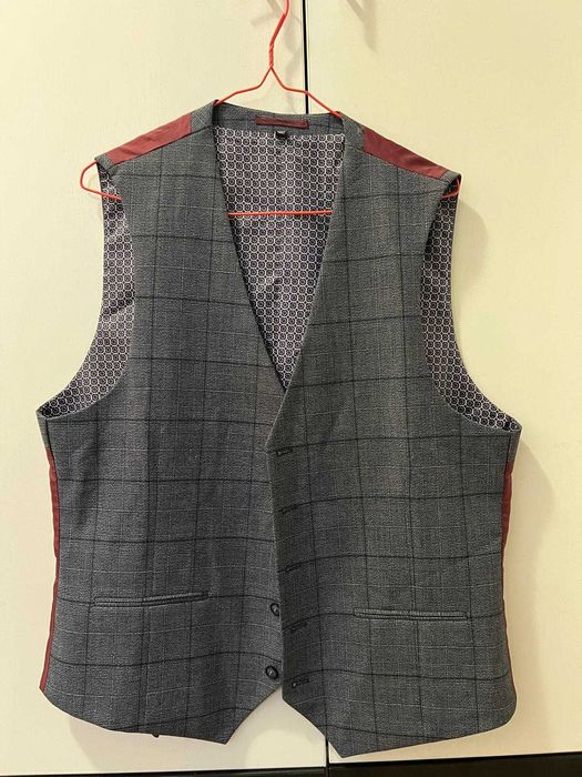 Vestă elegantă Joe Browns – mărimea 42R – imprimeu în carouri