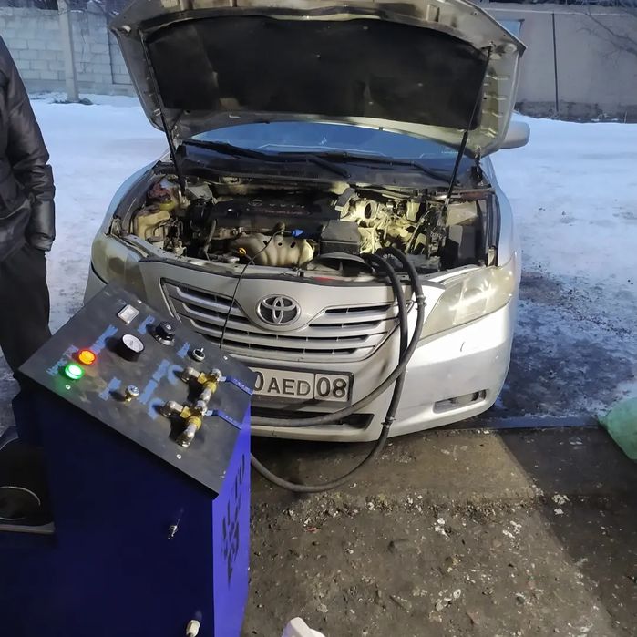 Чистка промывка радиатора печки