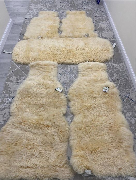 Чехол для авто овечья шерсть