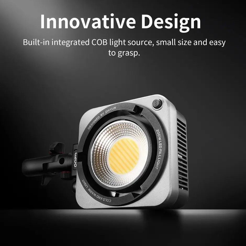 Zhiyun MOLUS G200 — Bi-Color Led light. Видео свет. Студийный свет: 420  у.е. - Штативы / моноподы Ташкент на Olx