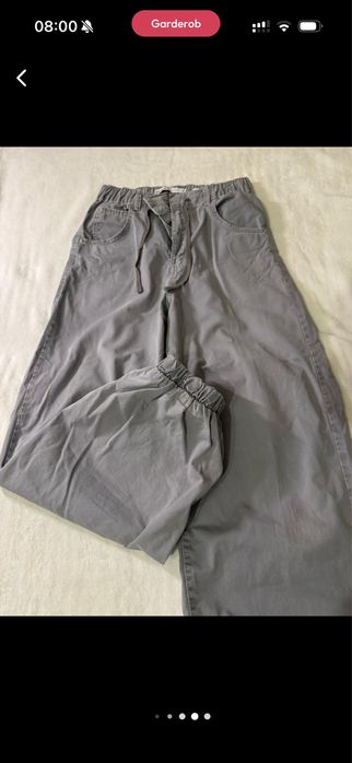 Серые джоггеры Bershka