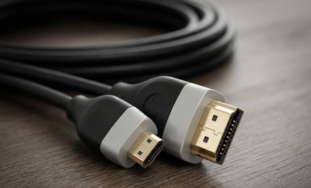 Кабель переходник Micro HDMI - HDMI в отличном состоянии 2метра