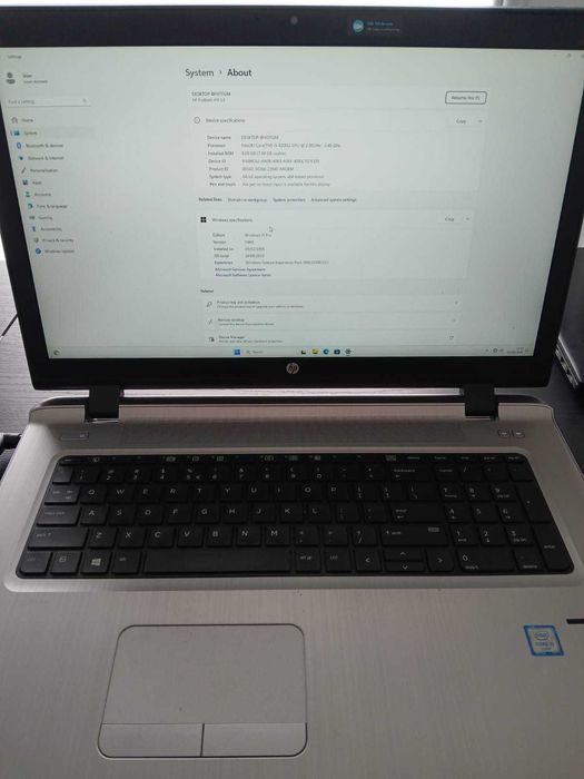 Laptop Hp ProBook 470 i5-6200U 8GB RAM 240GB SSD Win11 Pro