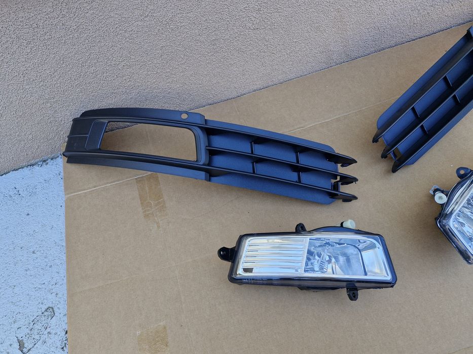 Grila grile proiector ceata Audi A6 C6 facelift 2008-2011