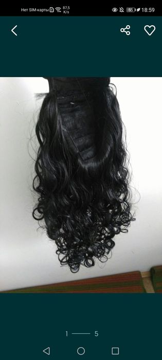 Детский парик очень красивый кудрявые