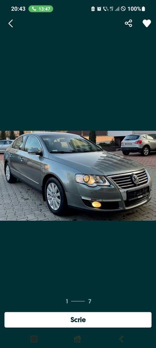 vand passat b6 fara filtru particule di fabrica