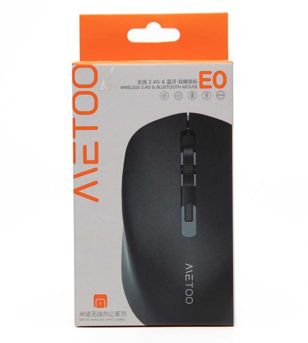 Original METOO EOSE 2.4G Wireless Mouse – noutbuk va PK uchun ideal
