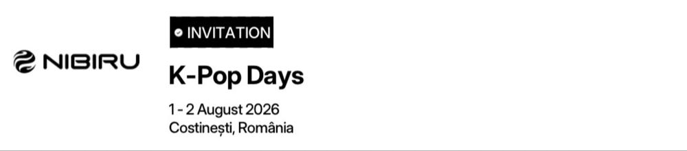 Kpop Days Nibiru - General Access 2 days