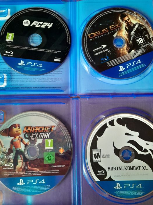 Диски оригинал для PS 4