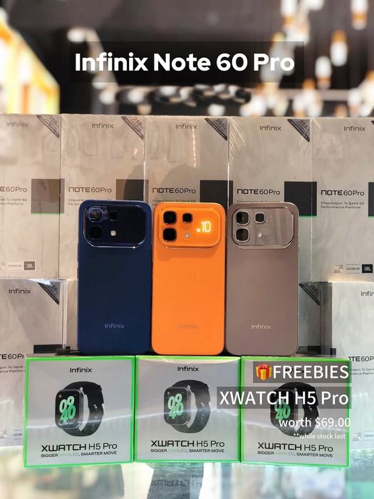 Infinix Note 60 Pro 5G New Super Skidka+Garantiya+Dastafka