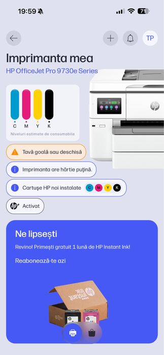 HP OfficeJet Pro 9730e WF