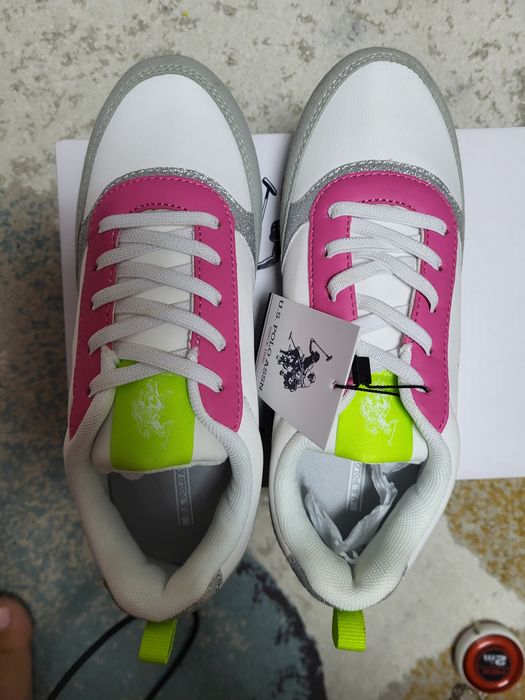 Sneakers U.S. Polo Assn, nr. 34 + cadou adidasi skechers 34