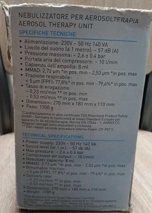 Aparat de aerosoli Technico