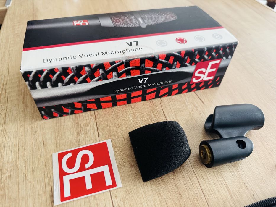 Вокален микрофон sE V7, като НОВ!