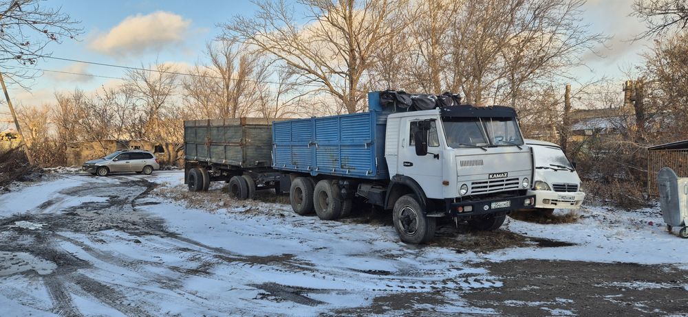 Продам Камаз сельхозник бортовой с прицепом