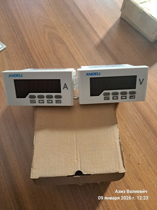 Цифровой вольтметр-амперметр