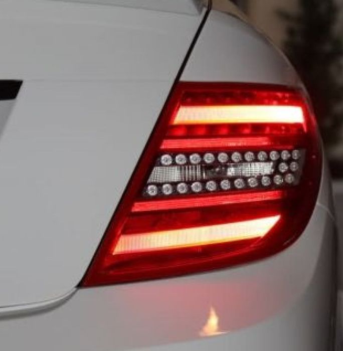 LED СТОПОВЕ ЗА MERCEDES BENZ C-КЛАСА W204 - ФЕЙСЛИФТОВИ / FACELIFT / 2007 - 2014г.  Стоп за мерцедес C класа седан. ПРОМОЦИЯ ! Чисто нови !