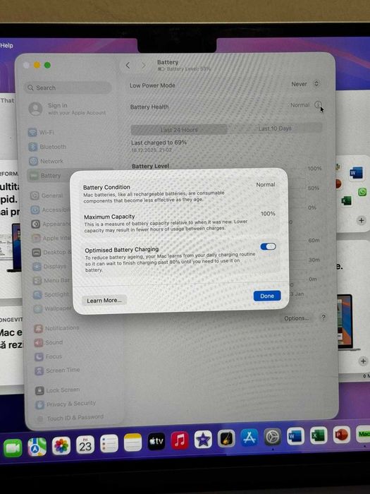 Macbook AIR 2025 / M4 16 GB RAM SSD 256 GB / Factura / Garantie #51711