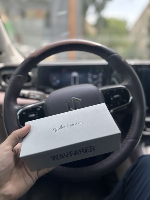 Rayban meta Shiny black clear