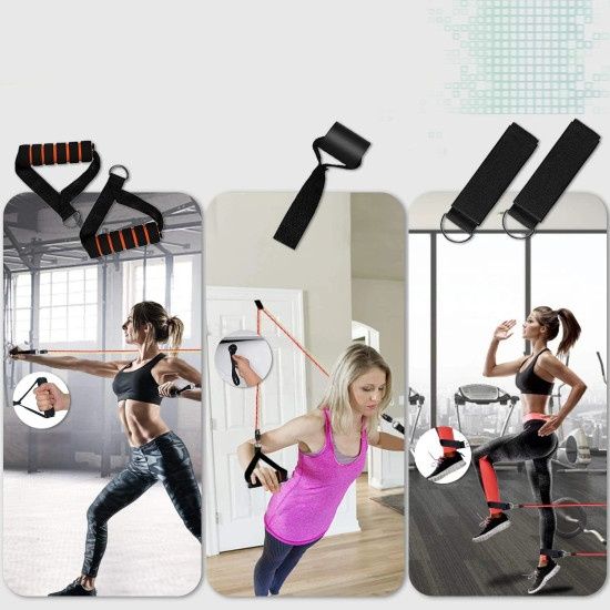 Супер оферта!Голям спортен комплект от ластици за упражнения (нови)..