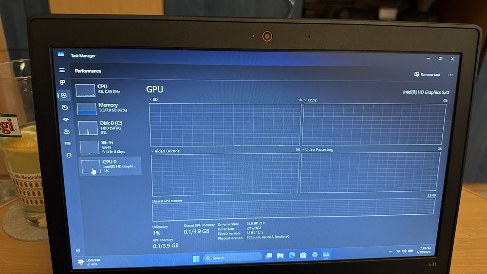 Laptop Lenovo E31-80