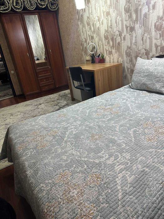 Мега Планет ва Юнусобод метро ёнида ЕВРО КВАРТИРА кизларга без маклер