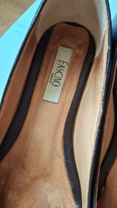 Pontofi negri FASCINO casual, 36, deosebiți