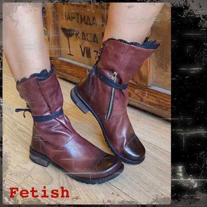 Fetish style! Комплект чисто нови боти и чанта от естествена кожа!