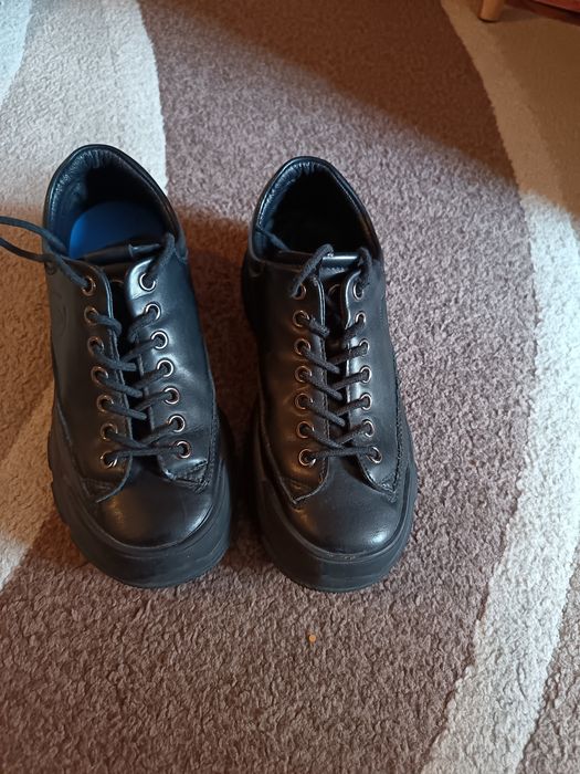 Pantofi fetite piele
