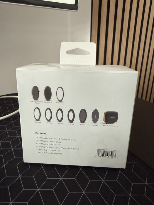 NISI Jetmag Pro 82mm 67mm 72mm 77m Creator Kit VND 1-9 stops Mist 1/8