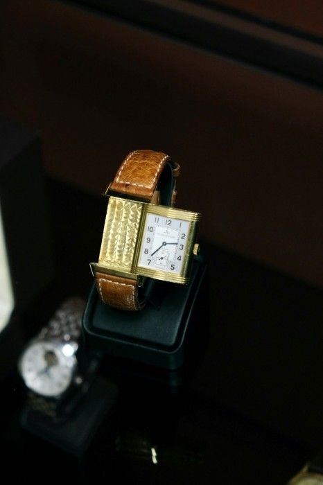 Ceas Jaeger‑LeCoultre Reverso din aur 18k
