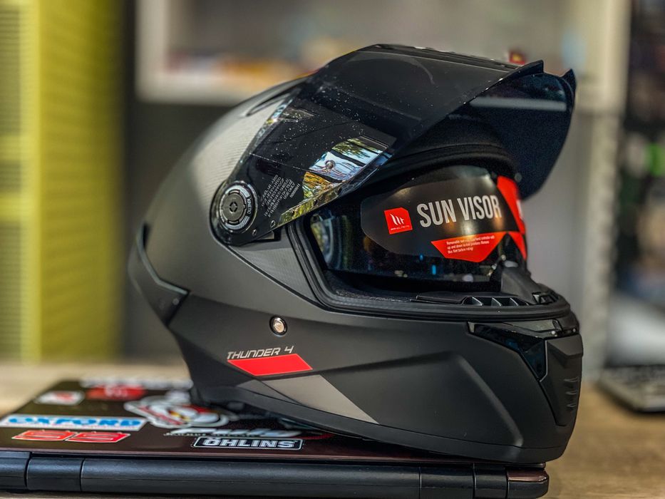 Casca Moto MT Thunder 4 Negru Mat