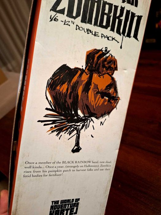 Zombkin Adventure Kartel ThreeA Ashley Wood 3A scale 1/6 2012 RARE!