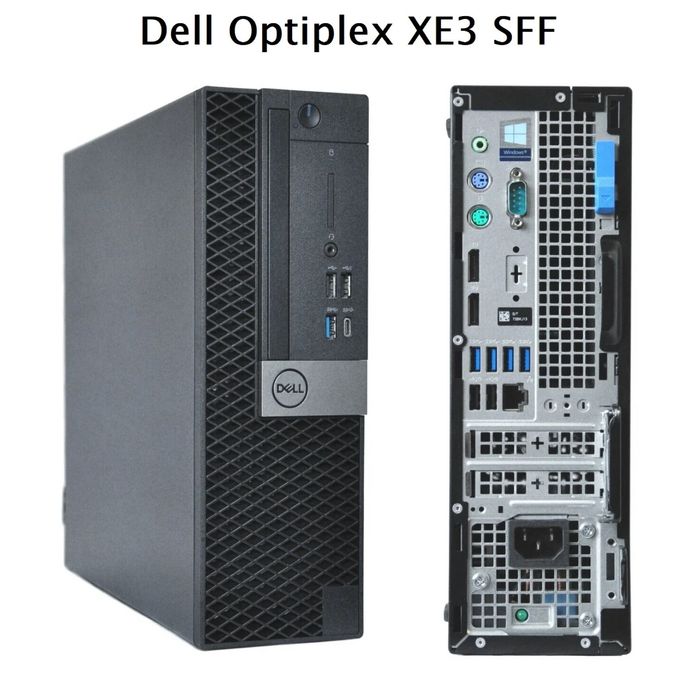 Новый мини ПК Dell OptiPlex XE3 Intel(R) i7-8700 CPU