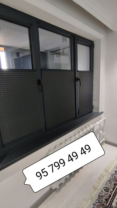 Москитная Сетка плиссе жалюзи  Сетка Раздвижные установк