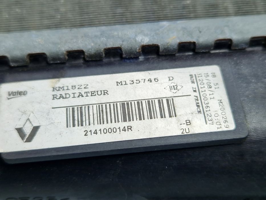 Radiator apa Renault Scenic 3 (J95) Facelift [Fabr 2009-2015] 21410001