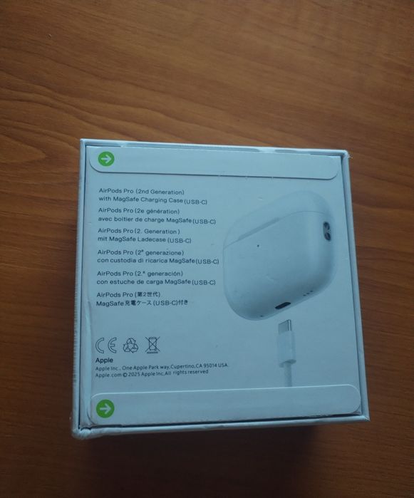 Căști Apple Airpods Pro 2(2023 și 2021) Conțin Făctura și serie validă