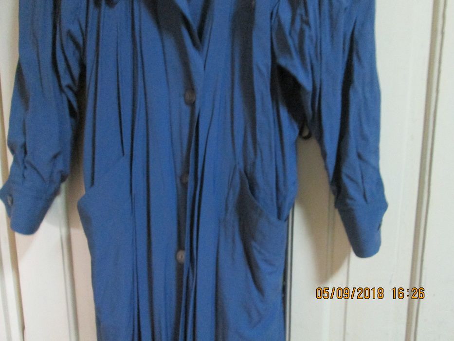 Rochie de dama, model capot, cu captuseala, cu cordon