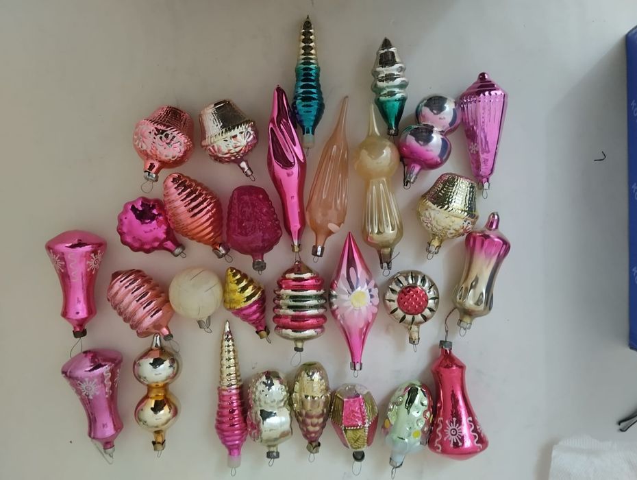 Ёлочные игрушки советские