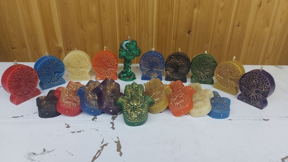 Свечи восковые фигурные программные