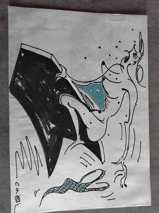 Caricaturi format A4 -vopsea