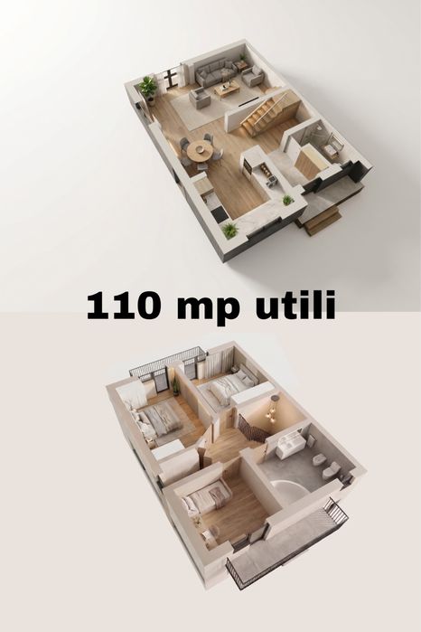 Vând Duplex cartier Aerodrom mutare imediată