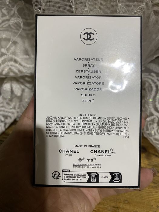 Духи chanel оригинал