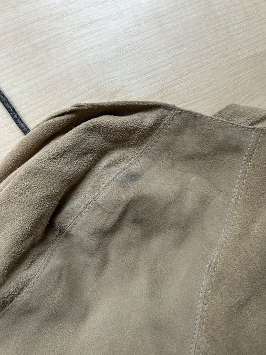 Jacheta din piele intoarsa