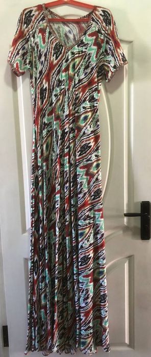 Национальное платье из штапеля