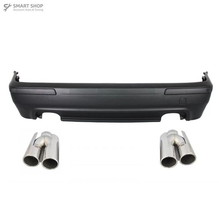 Bara Spate Evacuare Dubla BMW Seria 5 E39 (1995-2003) cu Tobe Ornament