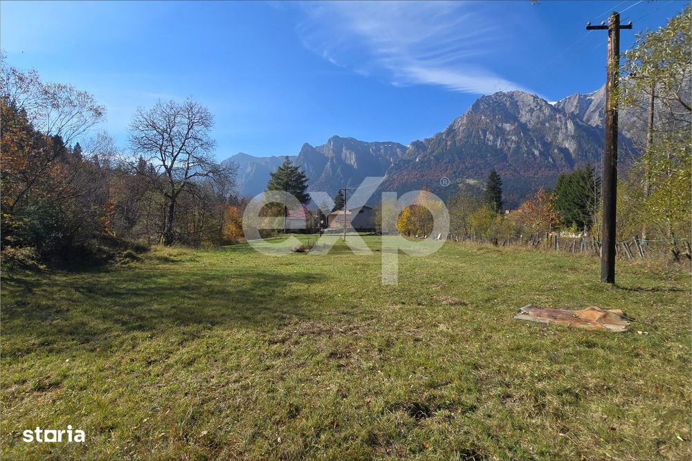 Teren intravilan in Busteni, cu vedere spectaculoasa spre Crucea Carai