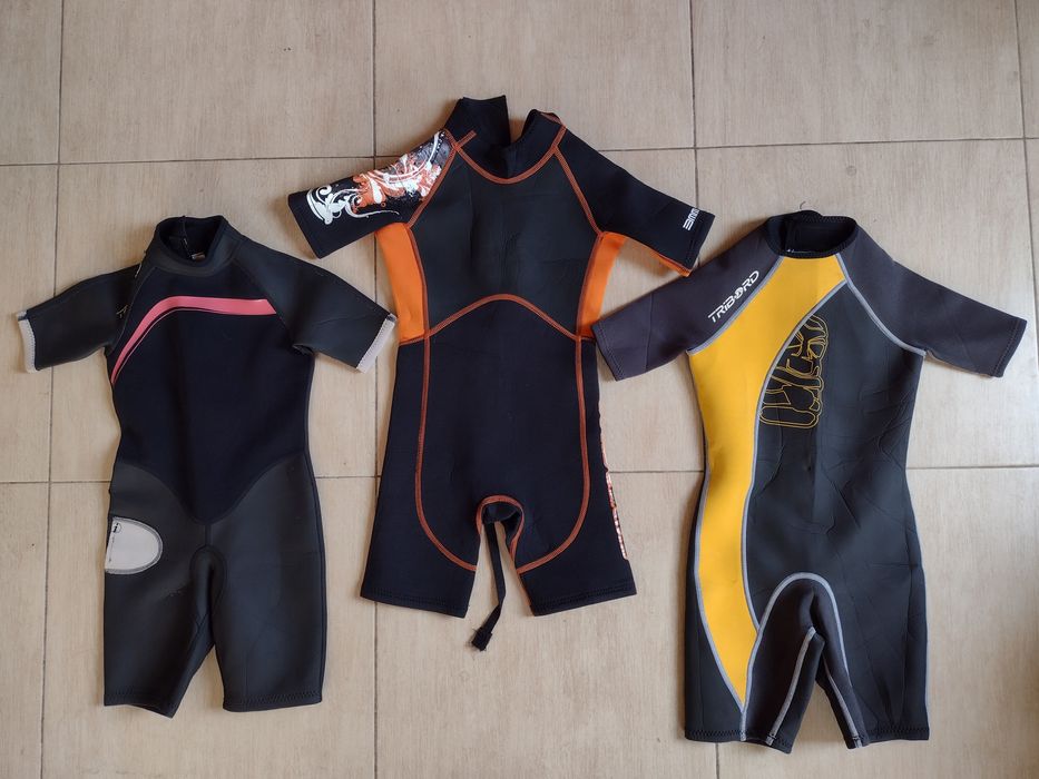 Детски къси неопрени