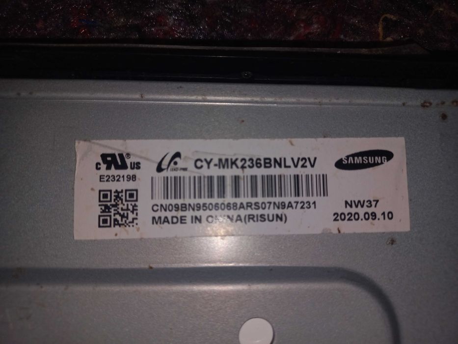 Display monitor samsung LS24F354FHU+alimentator original