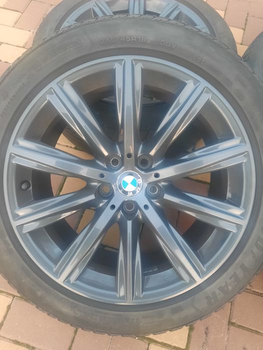 Jante R 18 BMW G30/31 cu anvelope 245/45/18